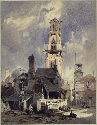 Ansicht in Baltimore von Eduard Hildebrandt