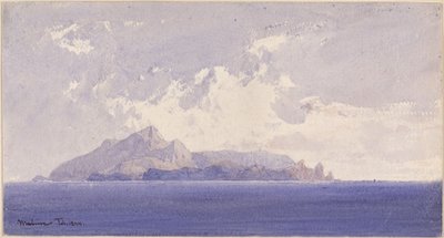Die Insel Madeira vom Meere gesehen von Eduard Hildebrandt