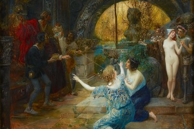 Jungbrunnen, um 1890 von Eduard Veith