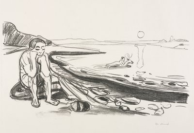 Alpha und Omega: Omegas Flucht von Edvard Munch