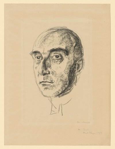 Dr. Ludwig Justi von Edvard Munch
