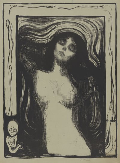 Madonna von Edvard Munch
