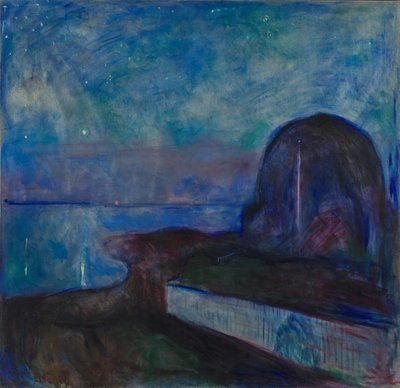 Sternennacht von Edvard Munch