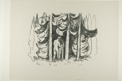 Die Wolke von Edvard Munch