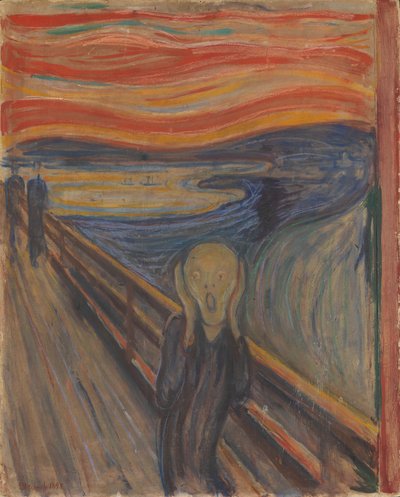 Der Schrei von Edvard Munch