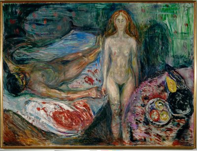 Der Tod von Marat von Edvard Munch