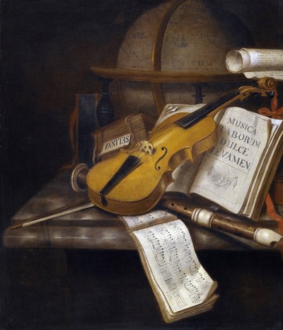 Vanitas Stillleben von Edwaert Colyer or Collier
