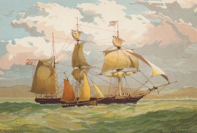 Heimwärts, einen Lotsen an Bord nehmend von Edward (after) Duncan