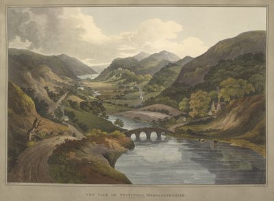 Tal von Ffestiniog, Merionethshire von Edward (after) Goodwin