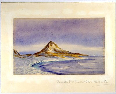 Observation Hill von Hut Point, 1911 von Edward Adrian Wilson