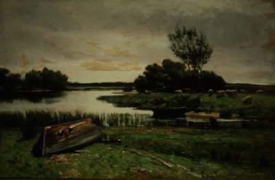 See mit Ruderbooten von Edward Arthur Walton