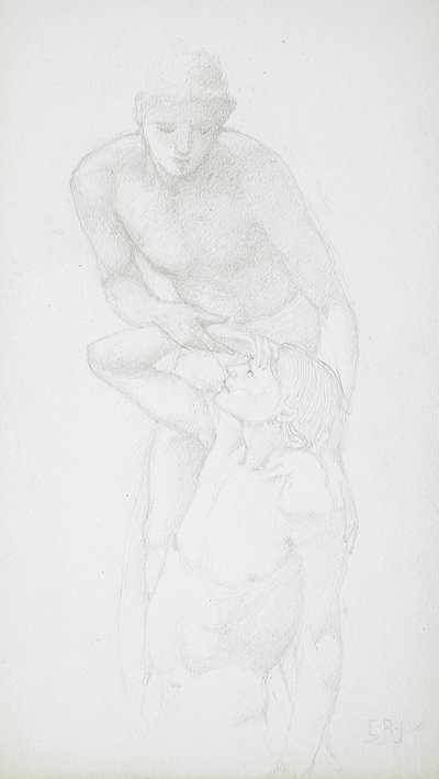 Zwei männliche Akte von Edward Burne-Jones
