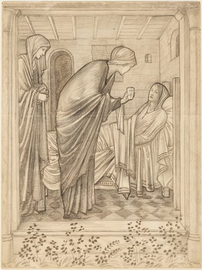 Krankenbesuch von Edward Burne-Jones