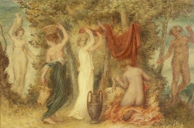 Votivgaben - Klassische Szene von Edward Calvert
