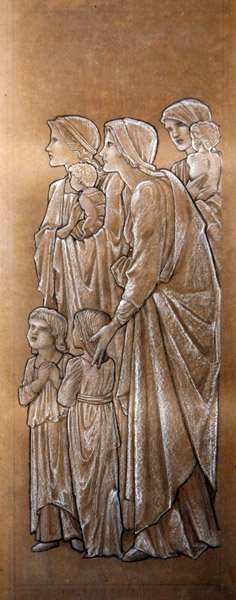 Lasset die Kinder zu mir kommen von Edward Coley Burne Jones