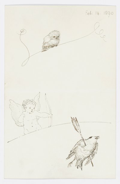 Brief an die Enkelin des Künstlers Angela Thirkell von Edward Burne Jones