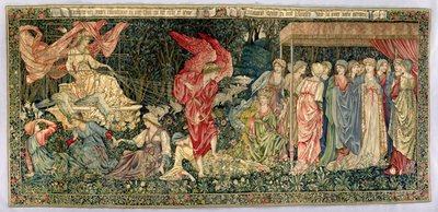 Vorübergehende Venus, entworfen 1901 und gewebt 1926 von Edward Burne Jones