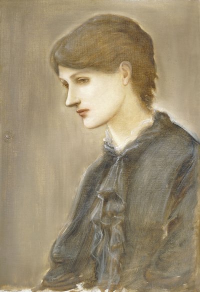 Porträt von Mrs. William J. Stillman, geb. Marie Spartali von Edward Burne Jones