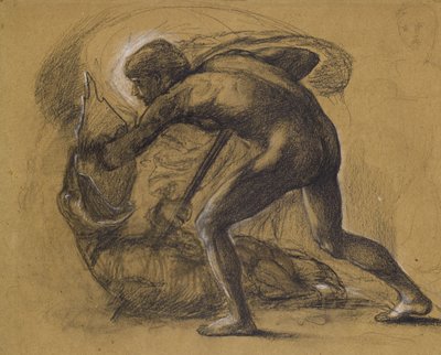 St. Georg und der Drache von Edward Burne Jones