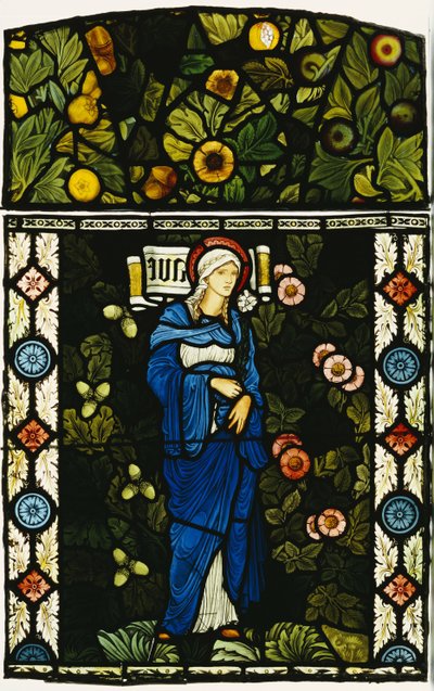 Die Heilige Jungfrau Maria, Morris & Co. von Edward Burne Jones