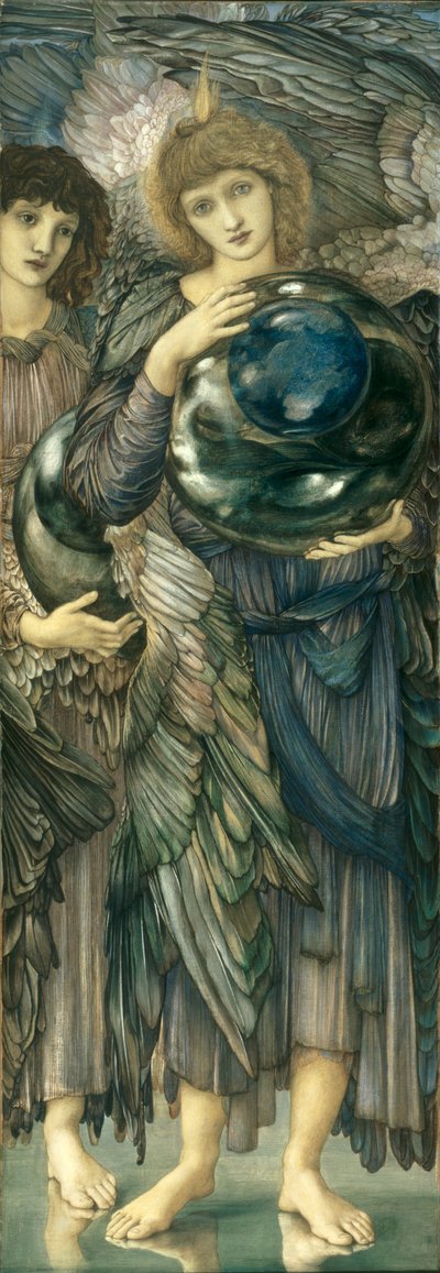 Die Tage der Schöpfung: Der zweite Tag von Edward Burne Jones