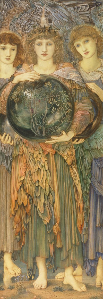 Die Tage der Schöpfung: Der dritte Tag von Edward Burne Jones