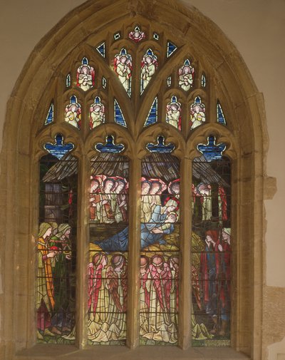 Die Geburt Christi, 1862 von Edward Burne Jones