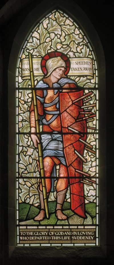 Tapferkeit (1902-1914) von Edward Coley and Dearle Burne Jones