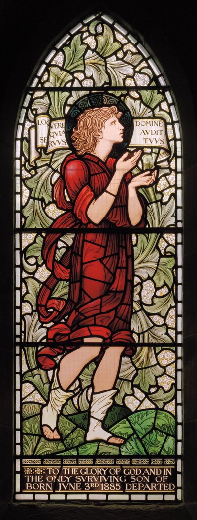 Samuel (1902-1914) von Edward Coley and Dearle Burne Jones