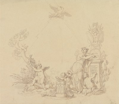 Entwürfe für Illustrationen zu Beethovens Werken von Edward Francis Burney