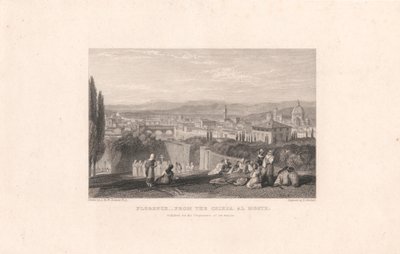 Florenz von der Chiesa al Monte von Edward Goodall