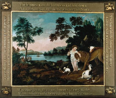 Das friedliche Königreich von Edward Hicks