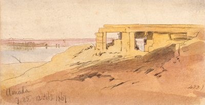 Amada, 7:25 Uhr, 12. Februar 1867 von Edward Lear