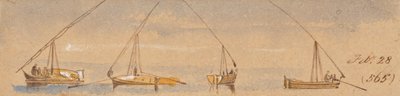 Boote (Dahabeahs); 28. Feb. [1867] (565) von Edward Lear