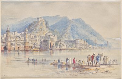 Hardwar, Indien von Edward Lear