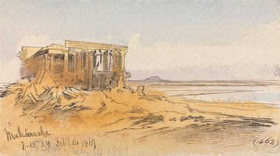 Maharraka, 7:15 Uhr, 14. Februar 1867 von Edward Lear