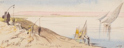 Nahe[?]; 17:00 Uhr, 13. Jan. 1867 (139) von Edward Lear