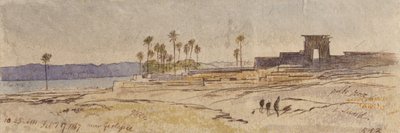 In der Nähe von Gertassee; 10:25 Uhr, 17. Feb. 1867 von Edward Lear