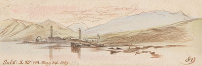 Salo; 14:35 Uhr, 14. Mai 1867 (89) von Edward Lear