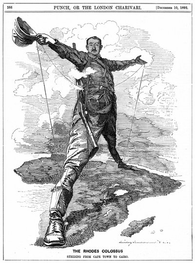 Cecil John Rhodes, aus 