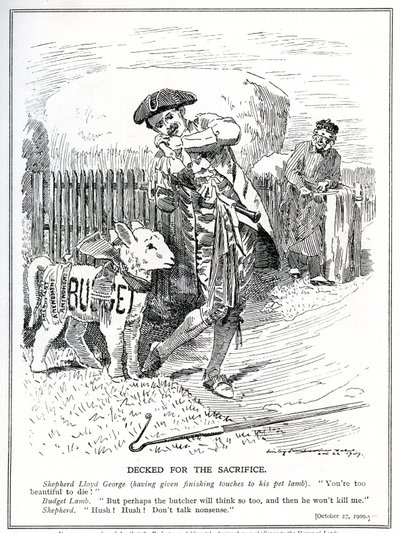 Lloyd George bereitet sich darauf vor, sein 