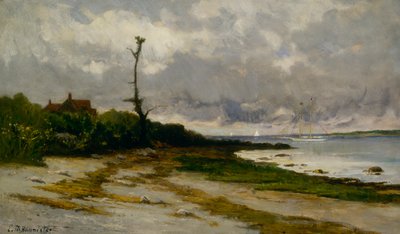 Landschaft bei Newport, R. I., ca. 1877-1878 von Edward Mitchell Bannister