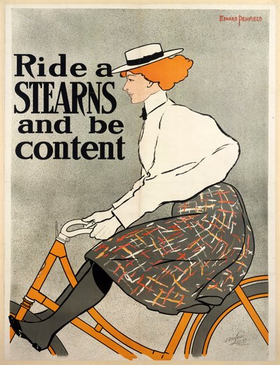 Fahre einen Stearns und sei zufrieden von Edward Penfield