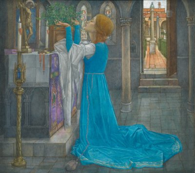 Isabella und der Basilikumtopf von Edward Reginald Frampton