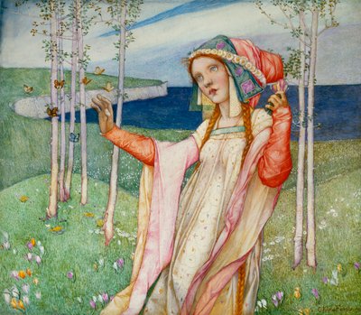 Frühling, 1911 von Edward Reginald Frampton