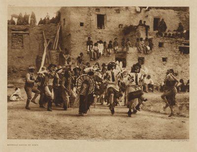Buffalo-Tanz in Hano von Edward S. Curtis