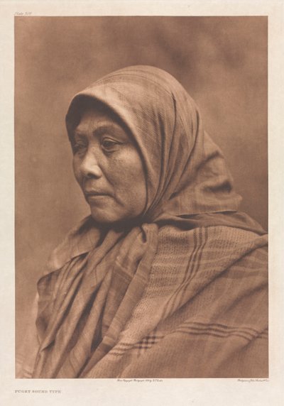 Portfolio IX, Platte 308: Puget Sound Typ von Edward S. Curtis