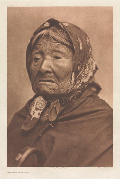 Portfolio IX, Platte 314: Prinzessin Angeline von Edward S. Curtis