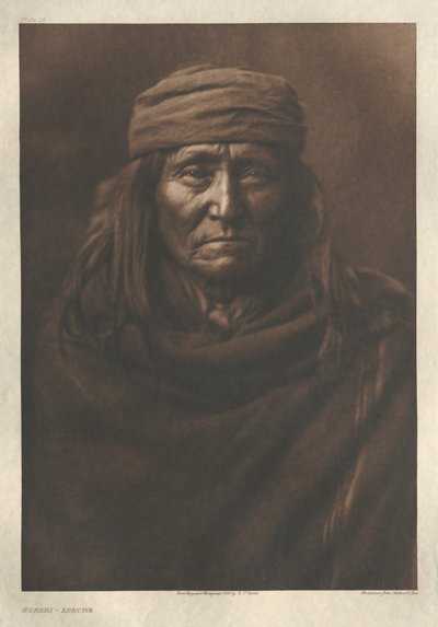 Portfolio I, Platte 16: Eskadi-Apache von Edward S. Curtis