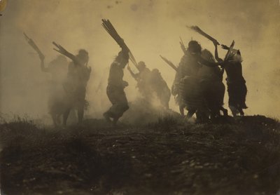 Der Eclipse-Tanz von Edward S. Curtis